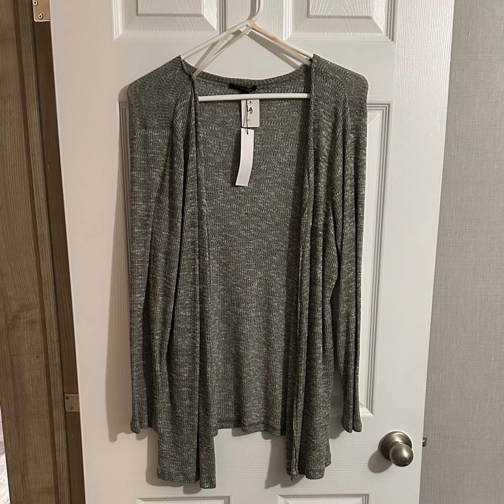 Papermoon Heather Gray Women's Cardigan
